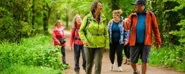 A group of Ramblers on a group walk